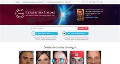 Desktop Screenshot of celebrities-galore.com